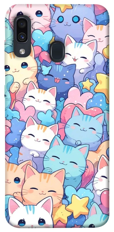 Чехол на Samsung Galaxy A20 / A30 Funny Kittens ver.3 фото 1 из 1
