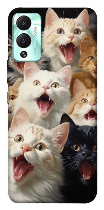 Чохол на Infinix Hot 12 Play Коти фото 1 з 1