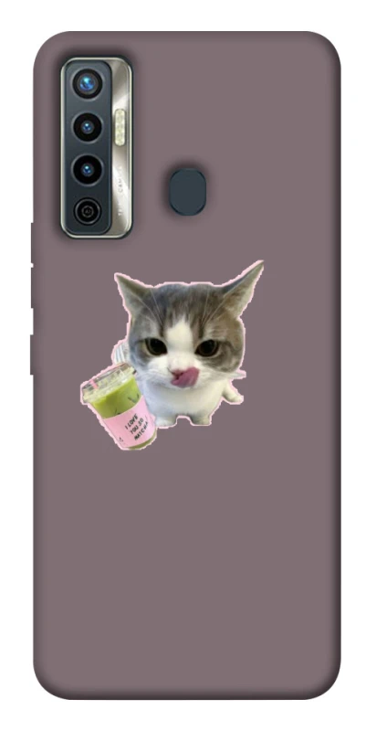 Чохол на TECNO Camon 17 cat matcha фото 1 з 1