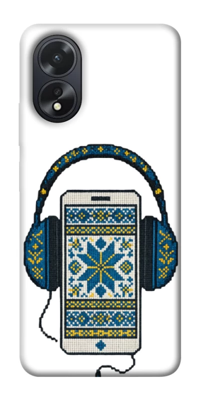 Чехол на Oppo A38 Современная вышиванка фото 1 из 1