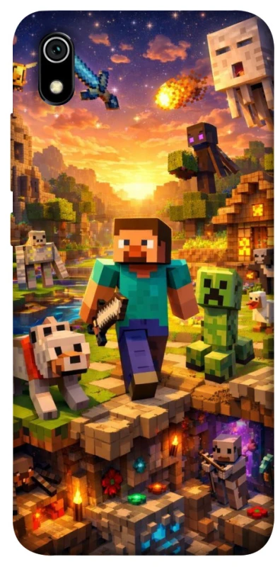 Чохол на Xiaomi Redmi 7A Minecraft v6 фото 1 з 1