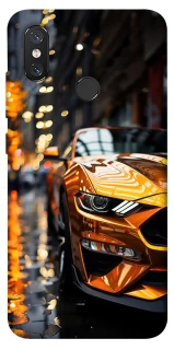 Чохол на Xiaomi Mi 8 Golden sports car фото 1 з 1