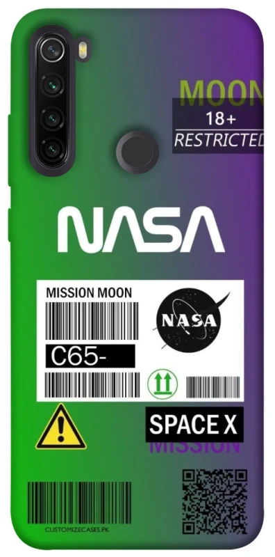 Чехол на Xiaomi Redmi Note 8T NASA ver.2 фото 1 из 1