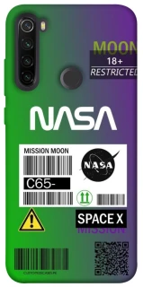 Чехол на Xiaomi Redmi Note 8T NASA ver.2 фото 1 из 1