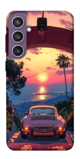 Чехол на Samsung Galaxy S23 FE Porsche at sunset фото 1 из 1