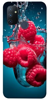 Чохол на OnePlus Nord N100 Малинка у воді фото 1 з 1