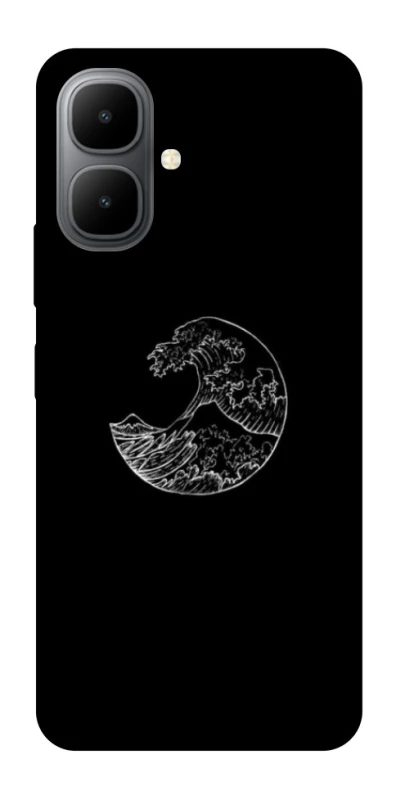 Чехол на Infinix Smart 10 Black tsunami фото 1 из 1