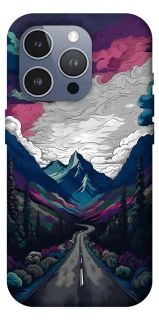 Чехол на Apple iPhone 16 Pro Max Нарисованные горы фото 1 из 1