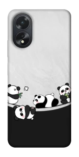 Чохол на Oppo A38 Four pandas фото 1 з 1