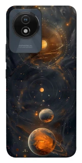 Чехол на Vivo Y02 Солнечная система фото 1 из 1