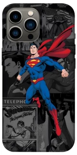 Чехол на Apple iPhone 13 Pro Max (6.7") superman comics фото 1 из 1