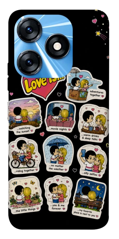 Чохол на TECNO Spark 10 Love is ver.4 фото 1 з 1
