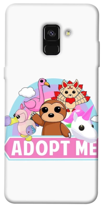 Чохол на Samsung A530 Galaxy A8 (2018) Adopt Me Pets Logo фото 1 з 1
