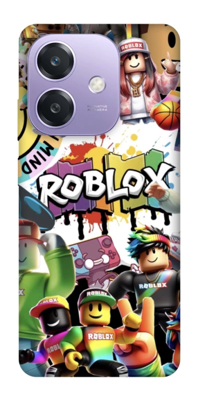Чохол на Oppo A3 4G Roblox Characters Collage фото 1 з 1