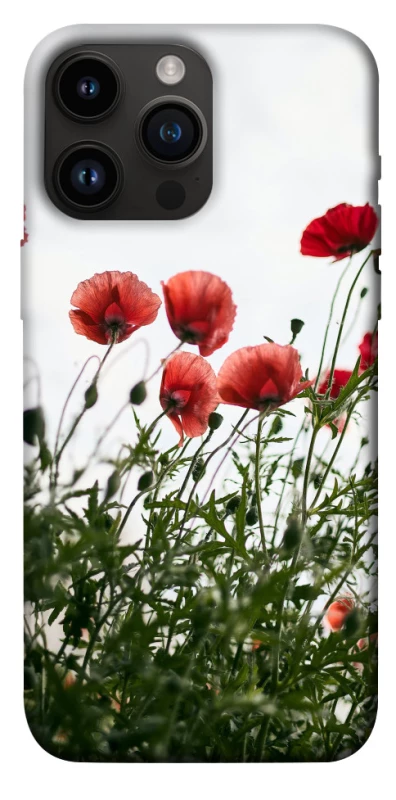Чехол на Apple iPhone 14 Pro Max (6.7") Поле маков фото 1 из 1