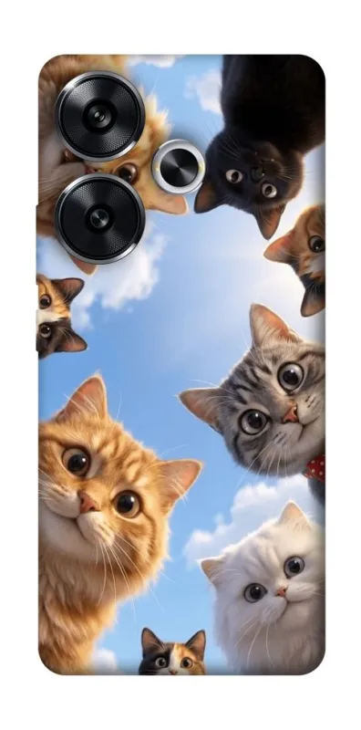 Чохол на Xiaomi Poco F6 Cats фото 1 з 1