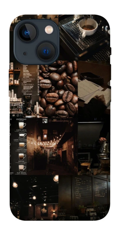 Чохол на Apple iPhone 13 mini (5.4") Coffee collage ver.1 фото 1 з 1