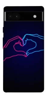 Чохол на Google Pixel 6a Neon love фото 1 з 1