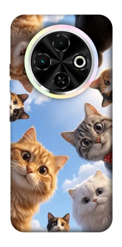 Чехол на TECNO Spark 30C Cats фото 1 из 1