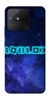 Чехол на Realme Narzo 50A Roblox Space Logo Blue фото 1 из 1