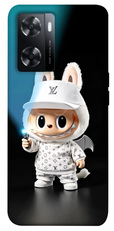 Чохол на Oppo A57s Labubu with flashlight ver.1 фото 1 з 1