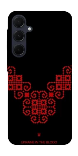 Чохол на Samsung Galaxy A35 Чорно-червона вишиванка фото 1 з 1