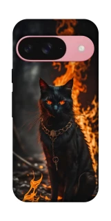 Чохол на Google Pixel 9 Вогняний кіт фото 1 з 1