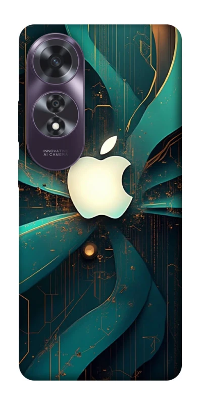 Чохол на Oppo A60 Apple logo ver.4 фото 1 з 1