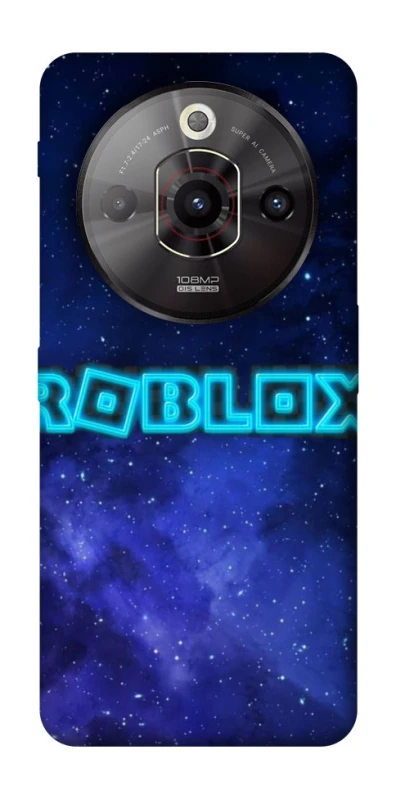 Чохол на ZTE Nubia Focus Pro Roblox Space Logo Blue фото 1 з 1