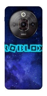 Чехол на ZTE Nubia Focus Pro Roblox Space Logo Blue фото 1 из 1
