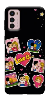 Чехол на Motorola Moto G42 Love is фото 1 из 1