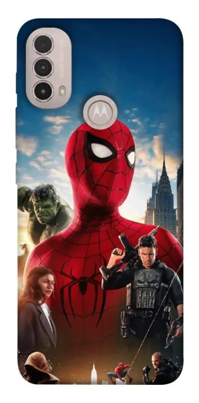 Чохол на Motorola Moto E40 Spider Man ver.2 фото 1 з 1
