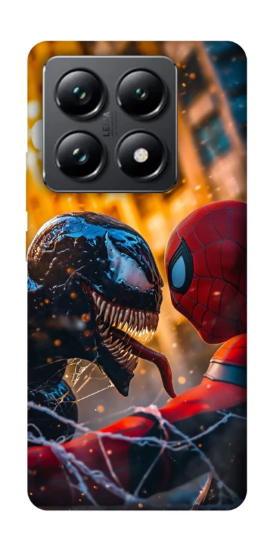 Чехол на Xiaomi 14T Pro Venom vs Spiderman фото 1 из 1