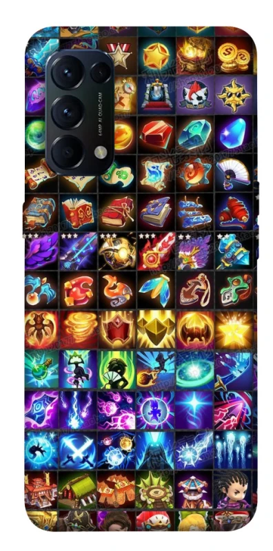 Чохол на Oppo Reno 5 4G Abilities menu ver.2 фото 1 з 1
