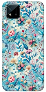 Чехол на Realme C20 Floral design ver.5 фото 1 из 1