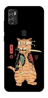 Чохол на ZTE Blade A7s (2020) Кіт-самурай фото 1 з 1