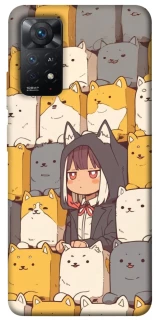 Чехол на Xiaomi Redmi Note 12 Pro 4G Like a cat фото 1 из 1