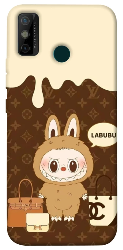 Чохол на TECNO Spark 6 Go Labubu LV фото 1 з 1