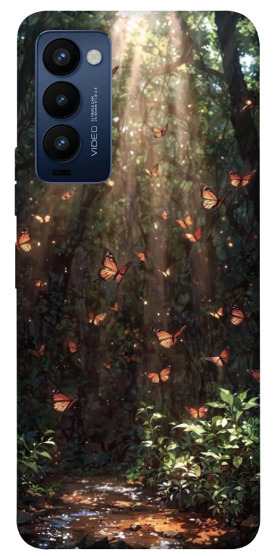 Чохол на TECNO Camon 18 butterfly фото 1 з 1