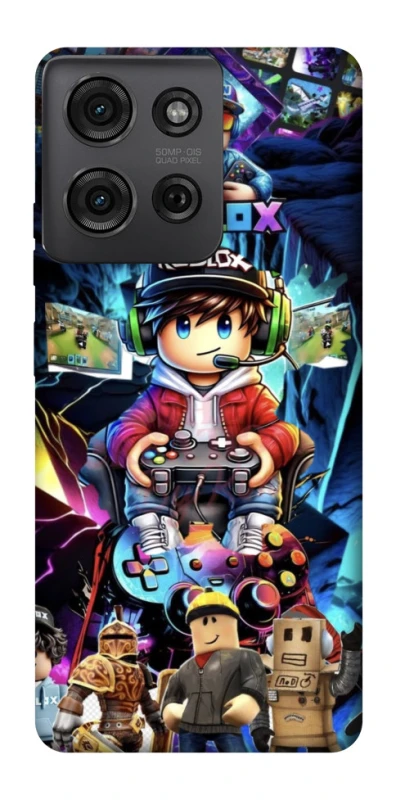 Чохол на Motorola Moto G75 Roblox collage ver.4 фото 1 з 1