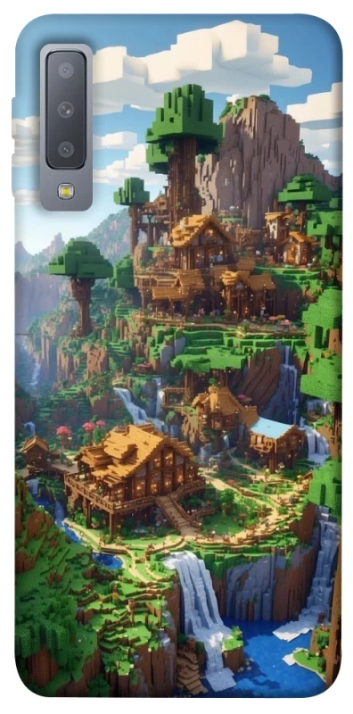 Чохол на Samsung A750 Galaxy A7 (2018) Minecraft universe фото 1 з 1