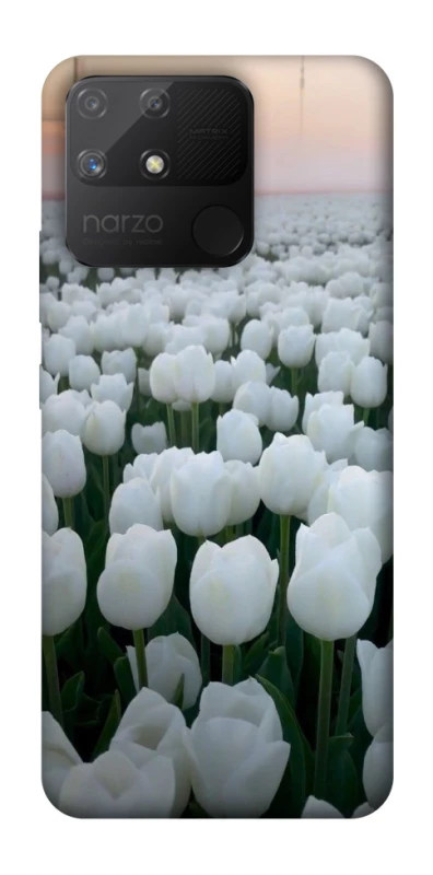 Чехол на Realme Narzo 50A Flowers v1 фото 1 Чехол на Realme Narzo 50A Flowers v1 фото 1 из 1