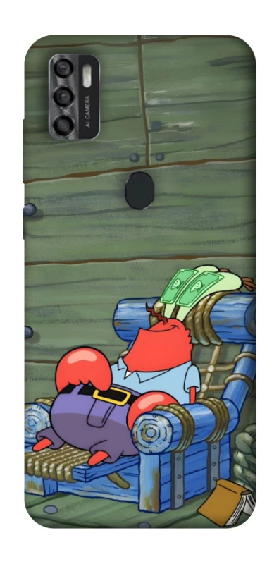 Чехол на ZTE Blade A7s (2020) Mr.Krabs фото 1 из 1
