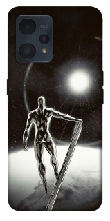 Чехол на Realme 9 4G / 9 Pro+ Серебряный сёрфер фото 1 из 1