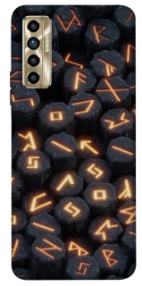 Чохол на TECNO Camon 17P Вогняні руни фото 1 з 1