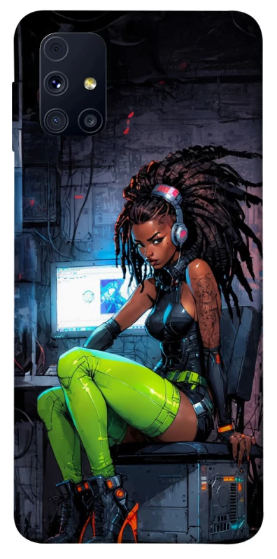 Чехол на Samsung Galaxy M31s Cyber girl фото 1 из 1
