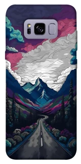 Чехол на Samsung G955 Galaxy S8 Plus Нарисованные горы фото 1 из 1
