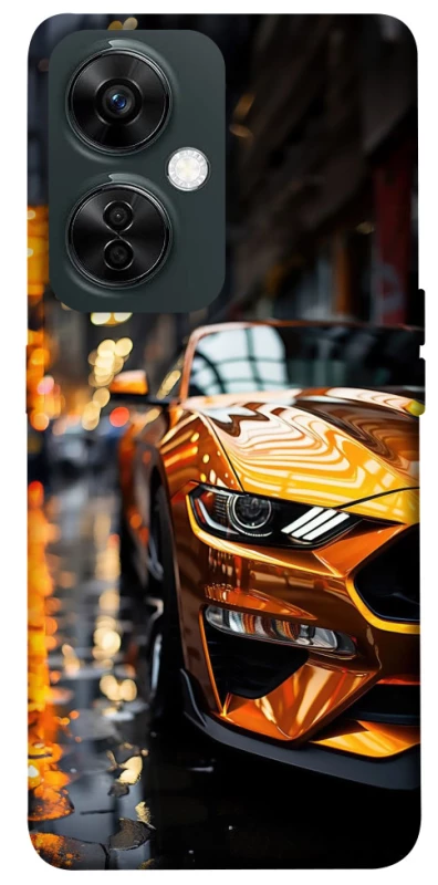 Чохол на OnePlus Nord CE 3 Lite Golden sports car фото 1 з 1