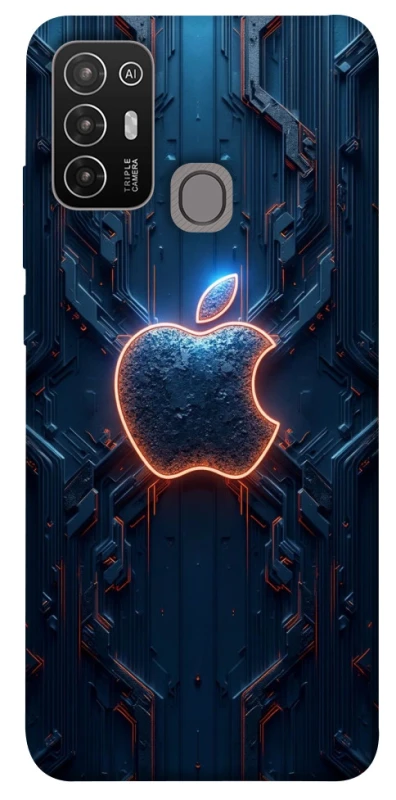 Чохол на ZTE Blade A52 Apple logo ver.1 фото 1 з 1