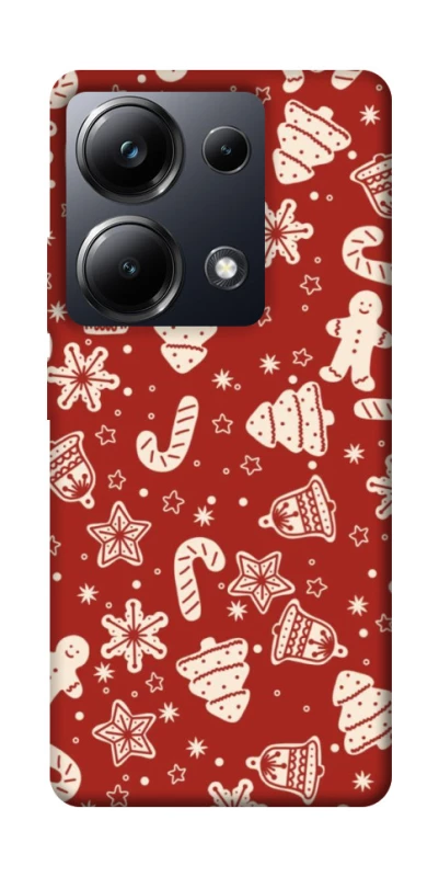 Чехол на Xiaomi Poco M6 Pro 4G Новогодний v3 фото 1 из 1